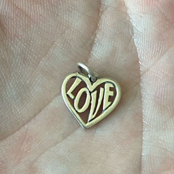 James Avery Jewelry - James Avery Retired Heart Full Of Love Charm